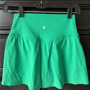 Lululemon Athletica Vibrant Green Skirt